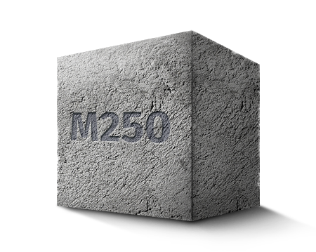 Бетон марки M250